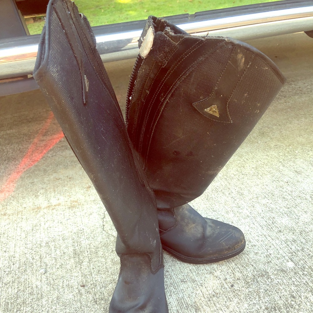 6w mountain horse insulate winter riding boots